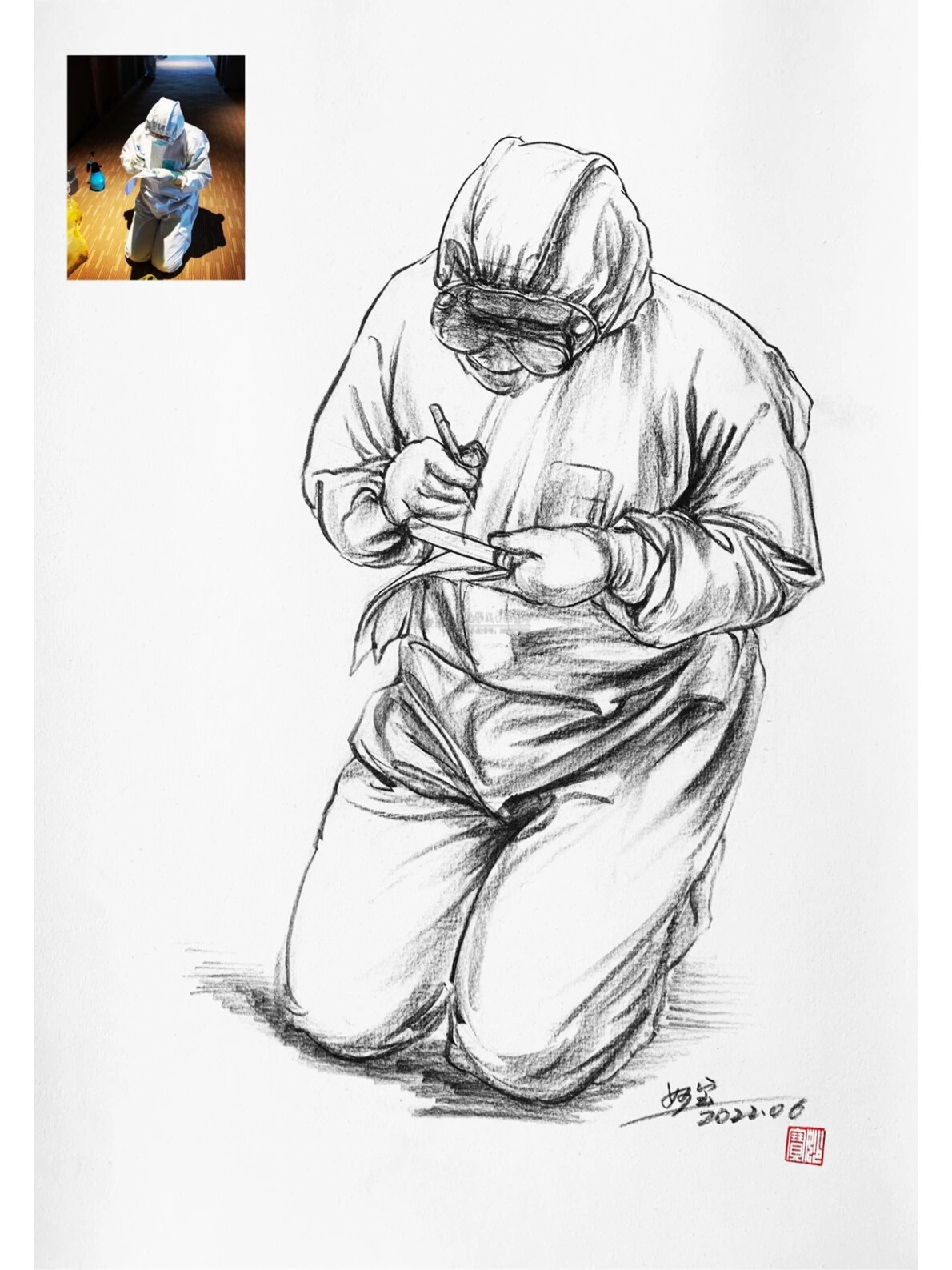 【送给疫情地区的绘画简单,送给疫情地区的绘画简单又好看】-第3张图片