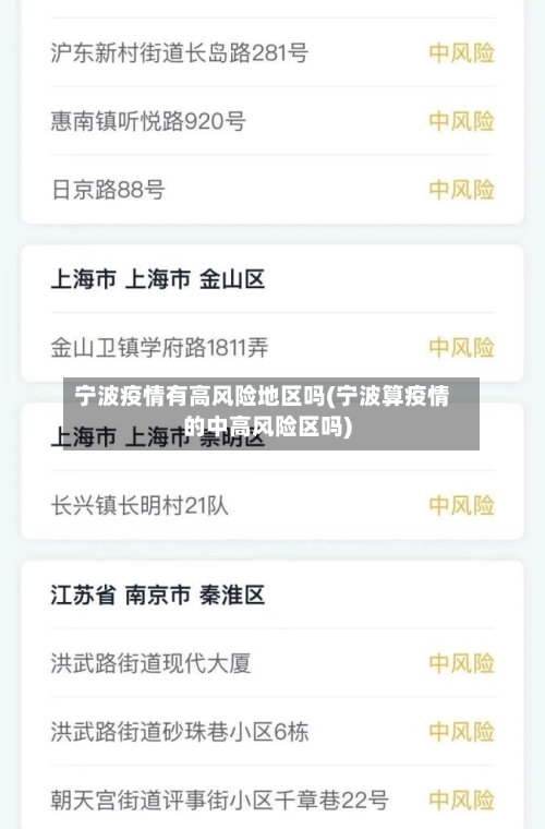 本月疫情风险地区查询(当地疫情风险查询)-第1张图片